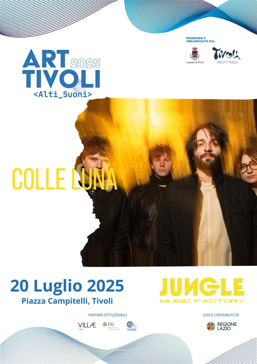 Locandina individuale dei Colle Luna per AltiSuoni 2025