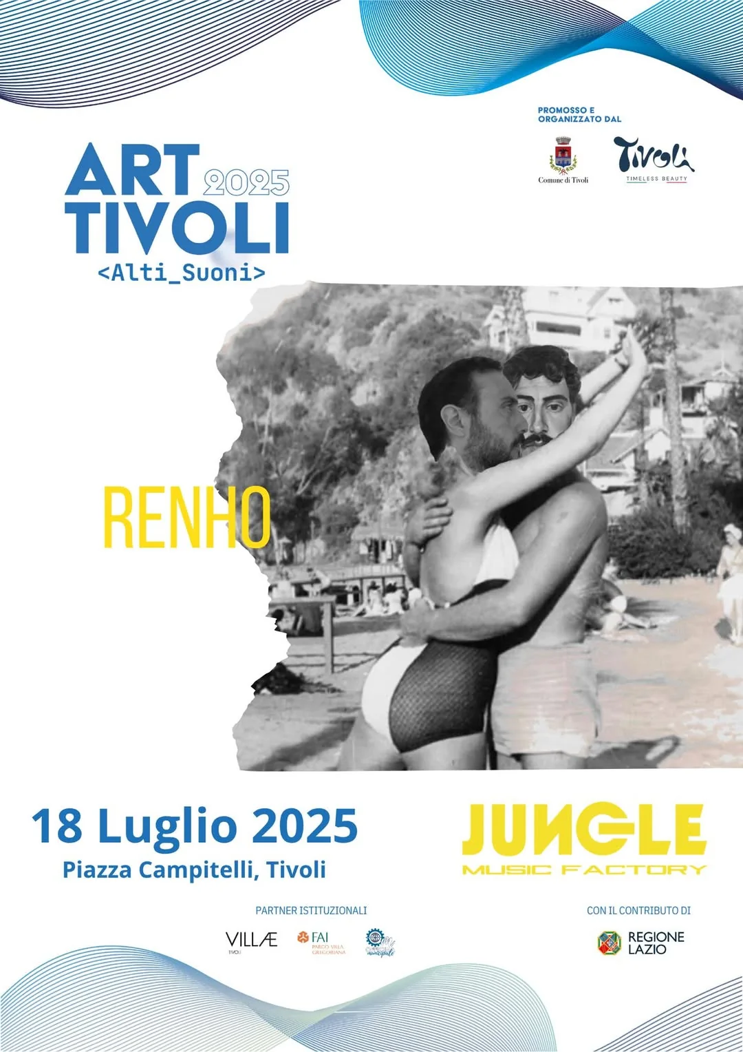 Locandina individuale dei Renho per AltiSuoni 2025