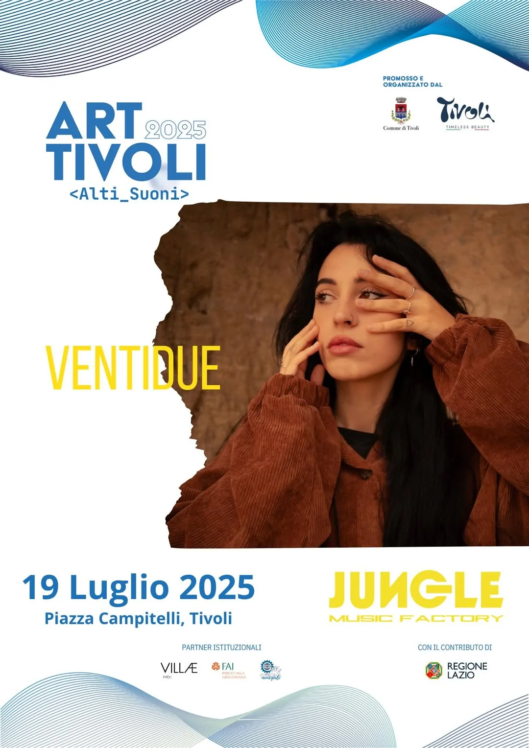Locandina individuale di Ventidue per AltiSuoni 2025